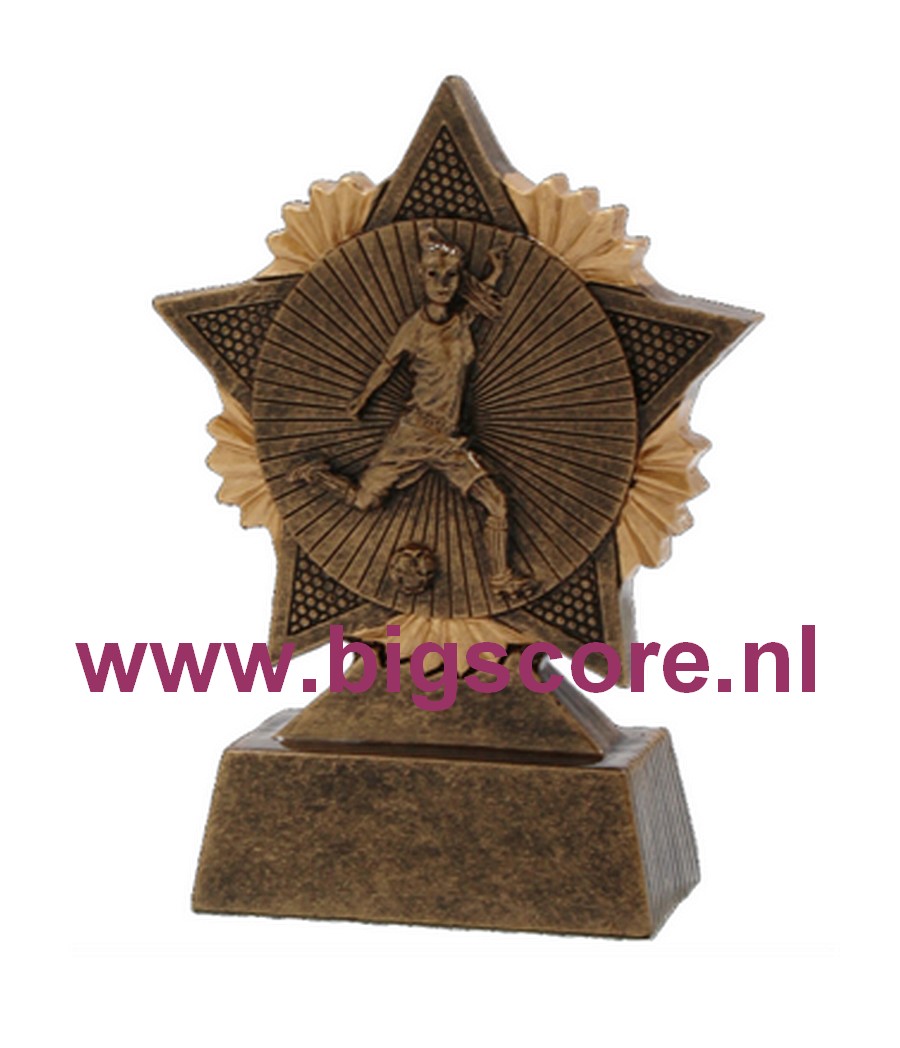 Voetbal Dames resin standaard FG706
